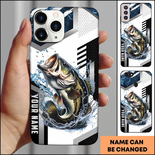 Joycorners Bass Jumping Water Personalized Phone Case