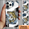 Joycorners Walleye Jumping Water Personalized Phone Case