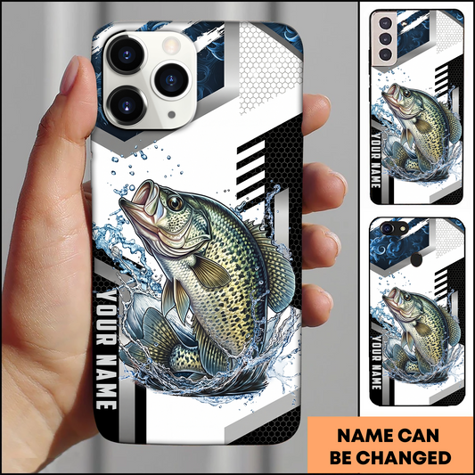 Joycorners Crappie Jumping Water Personalized Phone Case