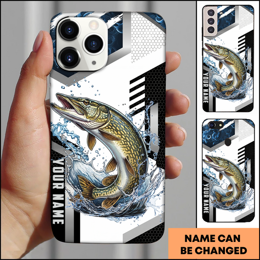 Joycorners Pike Jumping Water Personalized Phone Case