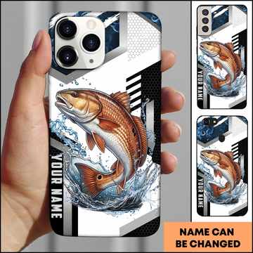 Joycorners Redfish Jumping Water Personalized Phone Case