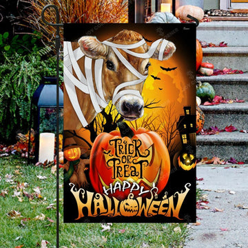 Joycorners Cow Halloween Costume Trick Or Treat Flag