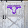 Joycorners Personalized Bull Metal Sign, Bull Wall Decor, Bull Wall Art, Bull Ranch Sign, Bull Sign for Ranch, Bull Farmhouse Wall Decor LM0110
