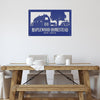 Joycorners Custom Farm Metal Sign - Personalized Farmhouse Decor - Rustic Entryway Art - Charming Laser Cut Farming Signs - Cute Homestead Wall Hanging LM0110