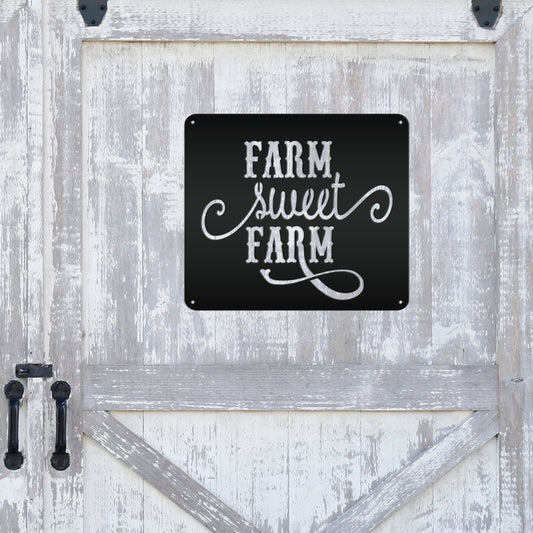Joycorners Farm Sweet Farm Wall Decor, Farmhouse Wall Art , Farm Home Decor, Rustic Farmhouse Wall Decor, Farm Wall Hanging Signs LM0110