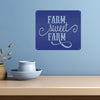 Joycorners Farm Sweet Farm Wall Decor, Farmhouse Wall Art , Farm Home Decor, Rustic Farmhouse Wall Decor, Farm Wall Hanging Signs LM0110
