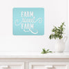 Joycorners Farm Sweet Farm Wall Decor, Farmhouse Wall Art , Farm Home Decor, Rustic Farmhouse Wall Decor, Farm Wall Hanging Signs LM0110
