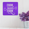 Joycorners Farm Sweet Farm Wall Decor, Farmhouse Wall Art , Farm Home Decor, Rustic Farmhouse Wall Decor, Farm Wall Hanging Signs LM0110