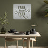 Joycorners Farm Sweet Farm Wall Decor, Farmhouse Wall Art , Farm Home Decor, Rustic Farmhouse Wall Decor, Farm Wall Hanging Signs LM0110