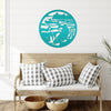 Joycorners Fishing Wall Art-Fishing Gift -Fishing Sign & Decor-Fathers Day Gift LM0110