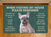 Joycorners French Bulldogs Dog Doormat, Please Remember I Live Here Gift For Dog Lovers, Housewarming Gift, Dog Decor LM0210
