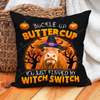 Joycorners Happy Halloween Gelbvieh Buckle Up Butter Cup Pillow Case