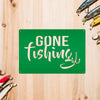 Joycorners Gone Fishing Metal Sign, Fishing Signs, Fishing Wall Decor, Fishing Wall Art, Fishing Signage, Wall Hanging Fish Decor LM0110
