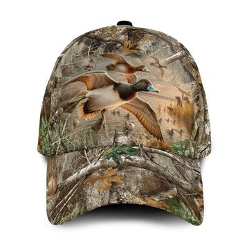 Joycorners Mallard Duck On Sunset Hunting Classic Cap