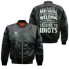 Joycorners Custom Name Mechanic Shirt I'm Not Anti Social I'd Just Rather Be Welding T Shirt PT2609