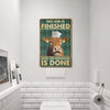 Joycorners Limousin WC Paper Portrait Canvas