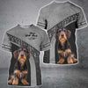 Joycorners Wire Haired Dachshund Love Never Walk Alone Custom Name And Dog 3D Full Print Shirts