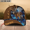 Joycorners Cross Hunting Deer Leather Pattern Personalized Hats 3D Multicolored