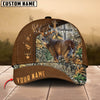 Joycorners Cross Hunting Deer Leather Pattern Personalized Hats 3D Multicolored