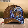 Joycorners Cross Hunting Deer Leather Pattern Personalized Hats 3D Multicolored