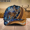Joycorners Cross America Hunting Deer Leather Pattern 2 Personalized Hats 3D Multicolored