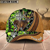 Joycorners Cross America Hunting Deer Leather Pattern 2 Personalized Hats 3D Multicolored