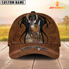 Joycorners Hunting ( More Animal Option ) Leather Pattern Classic Personalized Cap
