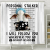 Joy Corners Brahman Cattle Lovely Personal Stalker 3D Shower Curtain
