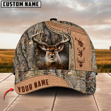 Joycorners Premium Hunting Deer Personalized Hats 3D Multicolored