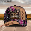 Joycorners Premium Hunting Deer Personalized Hats 3D Multicolored