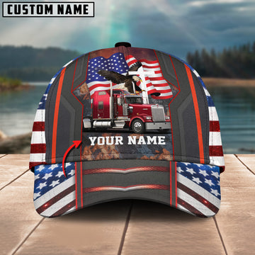 Joycorners Pride Trucker Customized Name 3D Cap