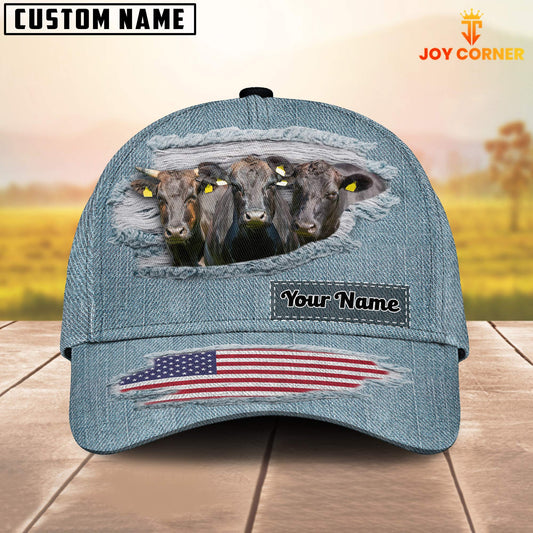 Joycorners Wagyu Jeans Pattern Customized Name Cap