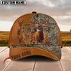 Joycorners The Best Hunting Deer Leather Pattern Personalized Hats 3D Multicolored