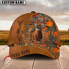 Joycorners The Best Hunting Deer Leather Pattern Personalized Hats 3D Multicolored