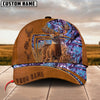 Joycorners The Best Hunting Deer Leather Pattern Personalized Hats 3D Multicolored