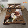 Joycorners Hereford Love God Custom Name Bedding Set