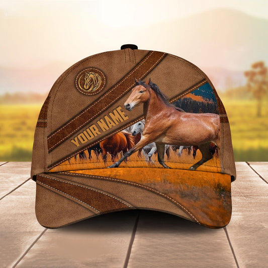 Joycorners Wild Horse Western Cap – Vintage Ranch Cowboy Horse Art