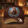 Joycorners Personalized Horseshoe Horse Lover Personalized 3D Cap ( 9 Breeds)
