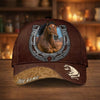 Joycorners Personalized Horseshoe Horse Lover Personalized 3D Cap ( 9 Breeds)
