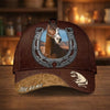 Joycorners Personalized Horseshoe Horse Lover Personalized 3D Cap ( 9 Breeds)
