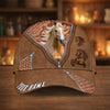Joycorners Personalized Western Horse Leather Style Cap (9 Breeds)