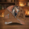 Joycorners Personalized Western Horse Leather Style Cap (9 Breeds)