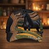 Joycorners Personalized Horse Ranch Landscape Leather Style Cap (9 Breeds)