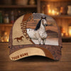 Joycorners Personalized Horse Lover Rustic Ranch Cap (9 Breeds)