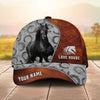Joycorners Personalized Horse Leather Patch Cap (9 Breeds)