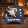 Joycorners Personalized Horse & Bald Eagle USA Flag Baseball Cap (9 Breeds)