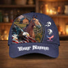 Joycorners Personalized Horse & Bald Eagle USA Flag Baseball Cap (9 Breeds)