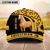 Joycorners Personalized Horse Lover Horseshoe Baseball Cap
