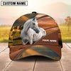 Joycorners Custom Name Horse Western Sunset Baseball Cap