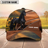 Joycorners Custom Name Horse Western Sunset Baseball Cap